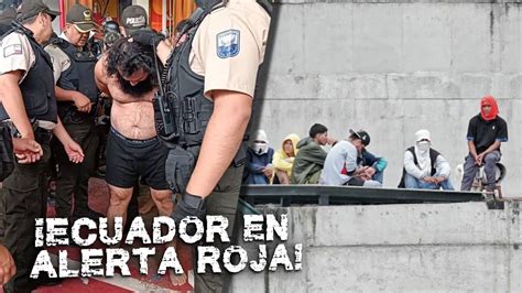 Nueva Fuga De Un Jefe Criminal En Ecuador Deja Al Descubierto La C Rcel M S Peligrosa De Este