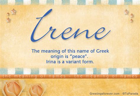 Irene Name Meaning Irene Name Origin Name Irene Meaning Of The Name