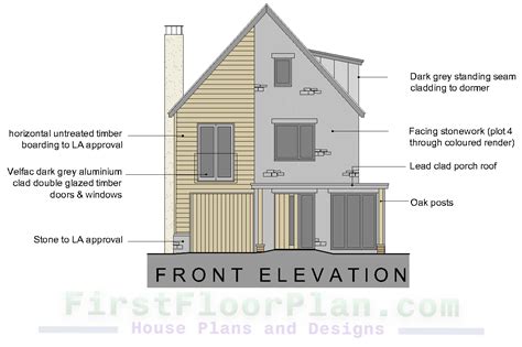 American House Designs Autocad File First Floor Plan House Plans