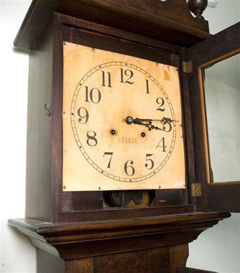 Ithaca Grandfather Clock Lot 190