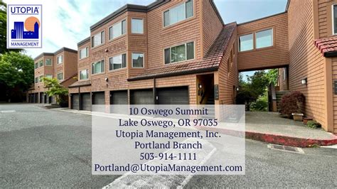 Lake Oswego Property Management Company 10 Oswego Summit Lake Oswego