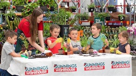 Kids Garden Craft Workshops At Bunnings Artarmon In The Cove