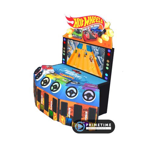Hot Wheels King Of The Road 6 Player Primetime Amusements