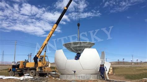 Fy3 Meteorological Satellite Earth Receive Station Finishing Installation