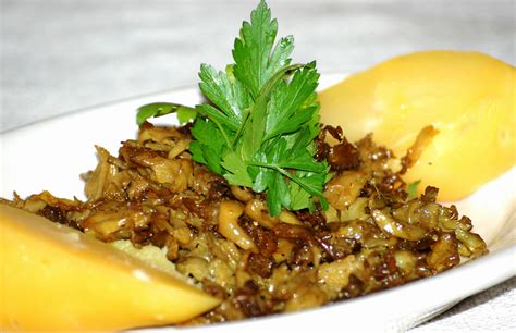 365vegan net Knusprig gebratene Krause Glucke Sparassis crispa