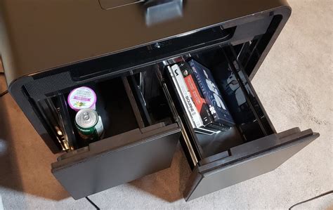 The sobro smart side table has a fridge, speaker, and charging pad built in. Sobro Smart SideTable with Cooling Drawer Review | Best ...
