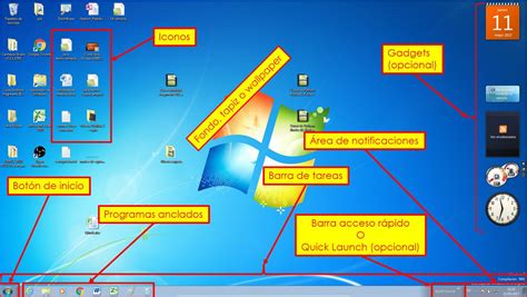 Oposición Aux Administrativo Windows 7 Escritorio I Partes