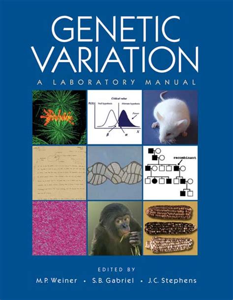 Genetic Variation A Laboratory Manual