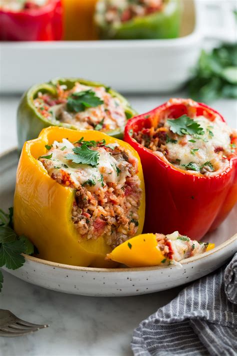Stuffed Peppers Recipe Cooking Classy