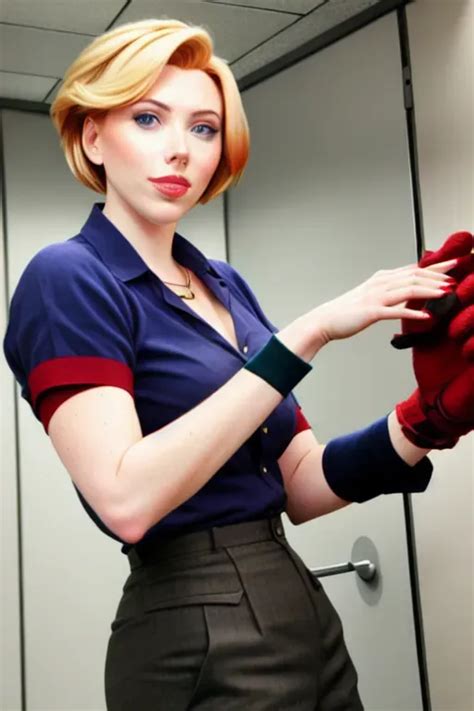 Dopamine Girl Scarlett Johansson Giving A Handjob Pobxlnbrbl0