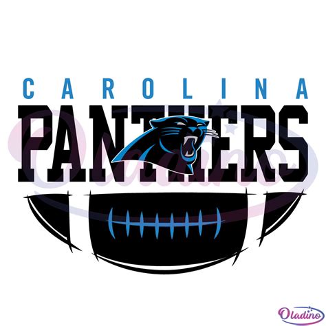 Carolina Panthers Football Team Svg Digital File Panthers Svg
