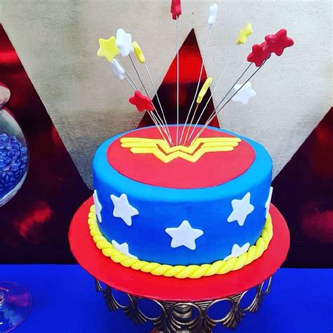 Wonder Woman Birthday Party Ideas Photo 5 Of 9 Wonder Woman