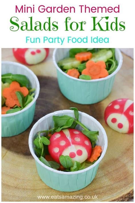 50+ delightful teacup mini garden ideas to add bliss to your home. Cute garden themed mini side salads for kids - these fun ...