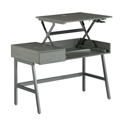 Check out our adjustable standing desk selection for the very best in unique or custom, handmade pieces from our рабочие столы shops. Techni Mobili Pneumatic Grey Height Adjustable Standing ...