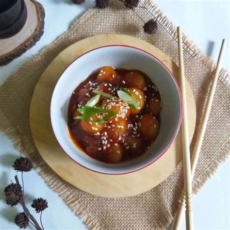 Resep Cilok Saus Gochujang Sederhana Rumahan di Yummy App