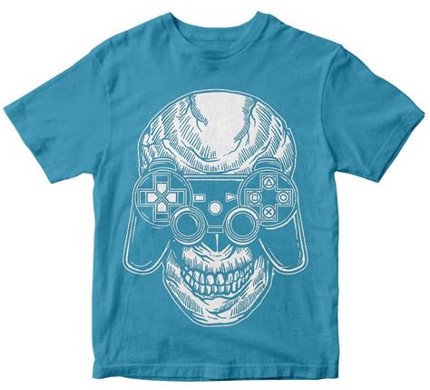 Skull Gamers T Shirt Design Buy T Shirt Designs