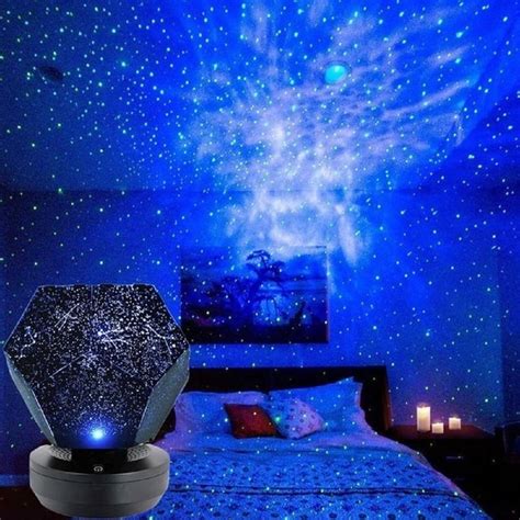 Led Romantic Planetarium Star Starry Projector Cosmos Light Night Sky