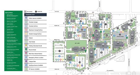 Unt Dallas Campus Map Campus Map