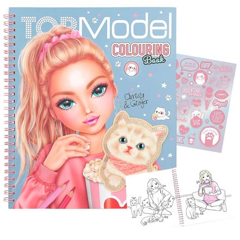 Top Model Colouring Book Cutie Star