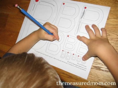 7 simple steps for beginning handwriting practice the measured mom