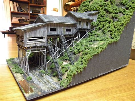 Coal Mine Diorama Item 537 1 87 Scale Design Is Original But Typical