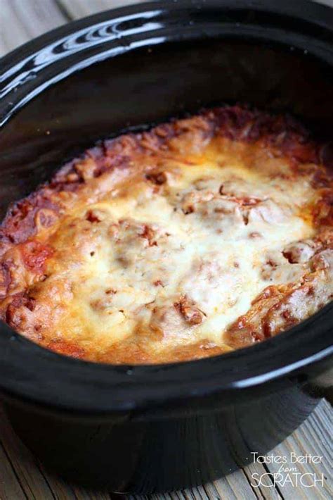 Slow Cooker Lasagna Recipe Tastes Better From Scratch