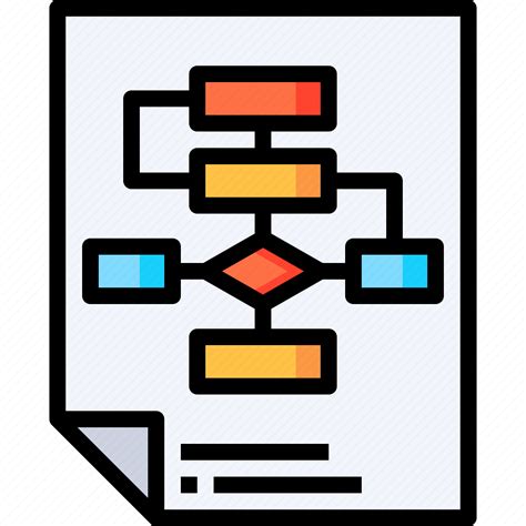 Business Corporate Document Process Strategy Icon Download On