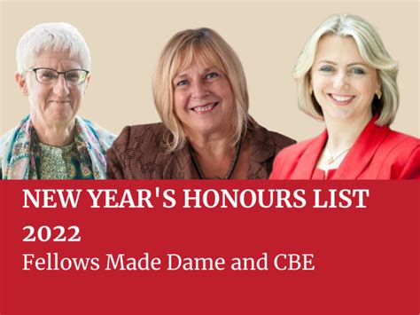 New Years Honours For Three Fellows The Learned Society Of Wales