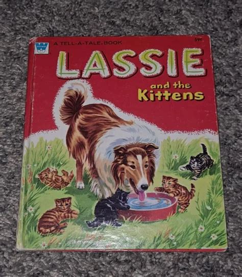 Andlassie And The Kittens By Lassie Tv Show Whitman Tell A Tale Book 1000 Picclick