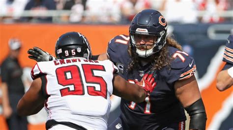 Chicago Bears Offensive Line Up Against Big Test