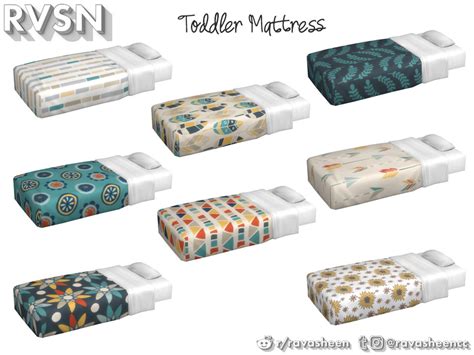 The Sims Resource Thats What She Bed Toddler Mattress Rc