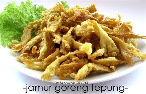 Jamur krispi (crispy mushroom) kali ini adalah jamur tiram goreng tepung renyah garing dengan kriuk yang tahan lama (awet renyahnya). renvilia*: March 2013