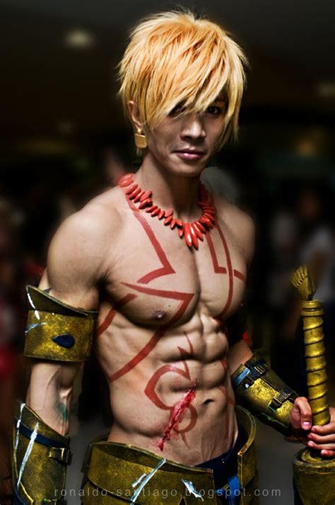 Portrayal Of Gilgamesh From Fate Stay Night Jayem Sison From The Philipines Is A Renowned