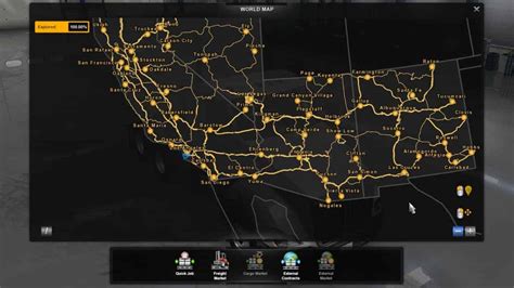 Ats Map Discovered Ats Mod American Truck Simulator Mod