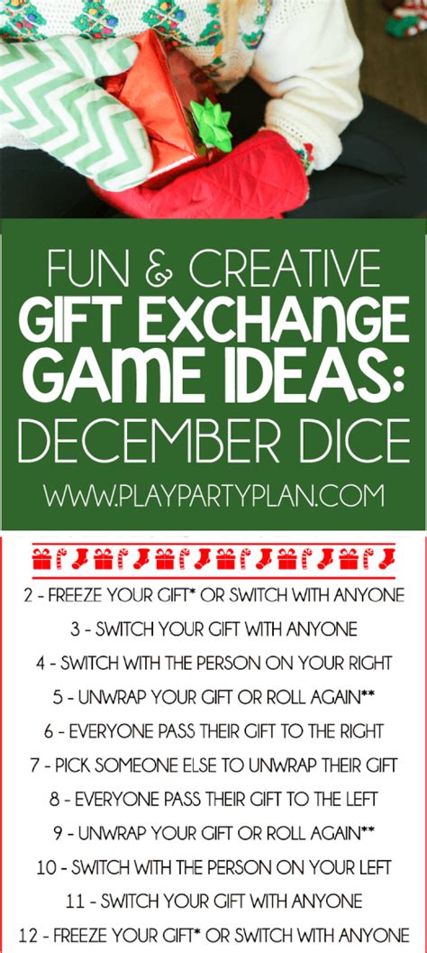 Sure, it would be great to score that sweet. 5 Creative Gift Exchange Games You Absolutely Have to Play