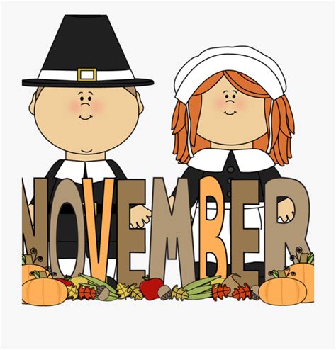 November Clipart November Word November November Word Transparent Free