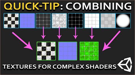 Using Combined Textures For Effortless Shaders In Unity Youtube