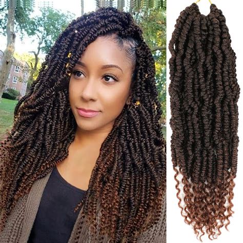 Buy Passion Twist Crochet Hair 14 Inch Passion Twist Hair 6 Packs Pre Looped Bomb Twists Spring