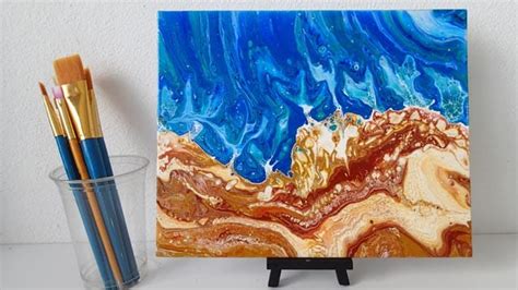 Acrylic Pouring Dirty Pour Painting Guide Beginners Technique