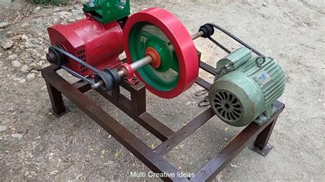How To Make Free Electricity Generator At Home 5kw 230v Motor Flywheel Free Electricity