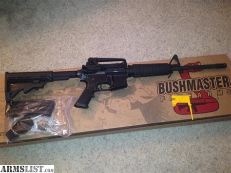 Armslist For Saletrade Bushmaster 90289 Xm 15 Ar 15 Carbine A3