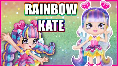 Shopkins Shoppies Rainbow Kate Join The Party Season 7 Youtube