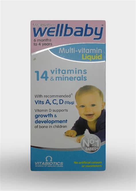 Wellbaby Multi Vitamin Liquid 6 Months To 4 Years Available In Pakistan