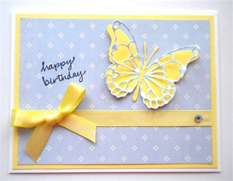 Birthday Card Happy Birthday Butterfly Die by CustomCardsByBonnie
