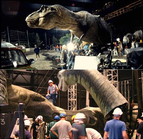 Behind The Scenes Jurassic Park The Movie Magic Behind Some Of Our Favorite Scenes