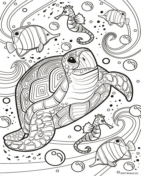 Sea Life Coloring Pages - Coloringnori - Coloring Pages for Kids
