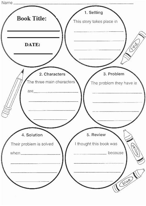 Book Report Worksheet 3rd Grade Book Report Templates Reading