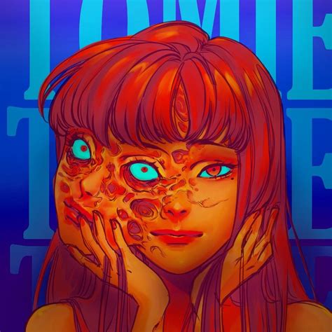 Colourful Take On The Gloomy Character Tomie Fanart By Kokocracking