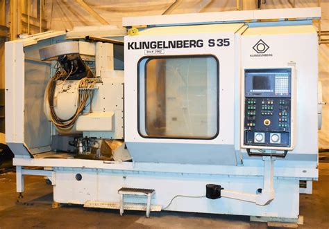 Klingelnberg Oerlikon S35 10 Axis Spiral Beval And Hypoid Gear Cutting