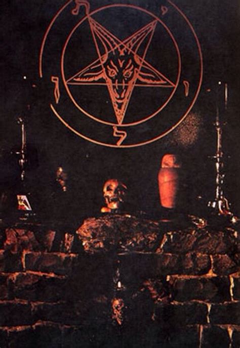 70s Horror Satanic Art Satanic Rituals Baphomet